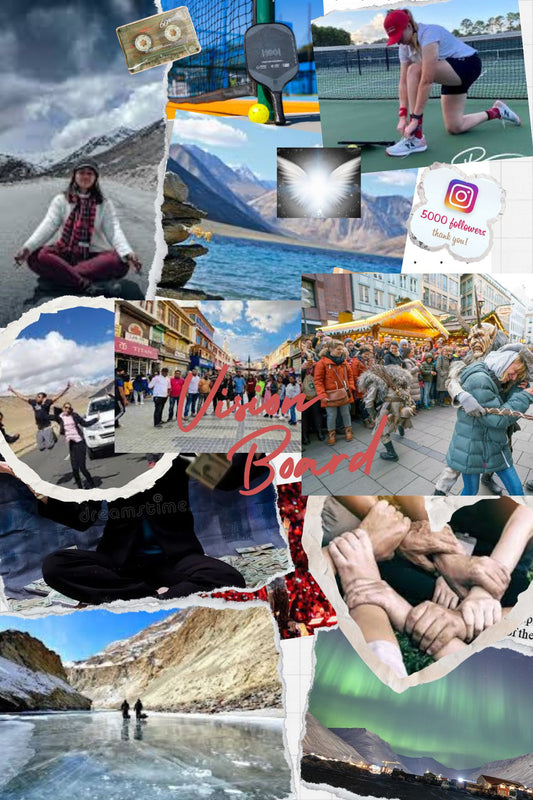 Vision Board making session